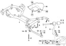 Genuine Lemforder BMW Control Arm Bush Set Front