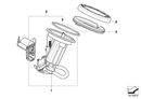 Genuine BMW Fuel Filter with Pressure Regulator and Seal