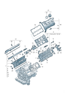 Audi Cylinder Head Rocker Cover Gasket