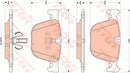 Genuine TRW BMW Brake Pad Set Rear