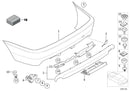 BMW Trailer Coupling Flap