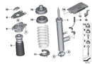 Shock Absorber Rubber Buffer and Dust Cover Kit