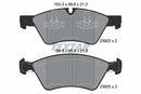 Mercedes-Benz Brake Pad Set Front