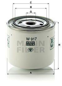 Genuine Mann Volvo Engine Oil Filter
