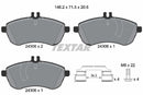 Genuine TEXTAR Mercedes-Benz Brake Pad Set Front