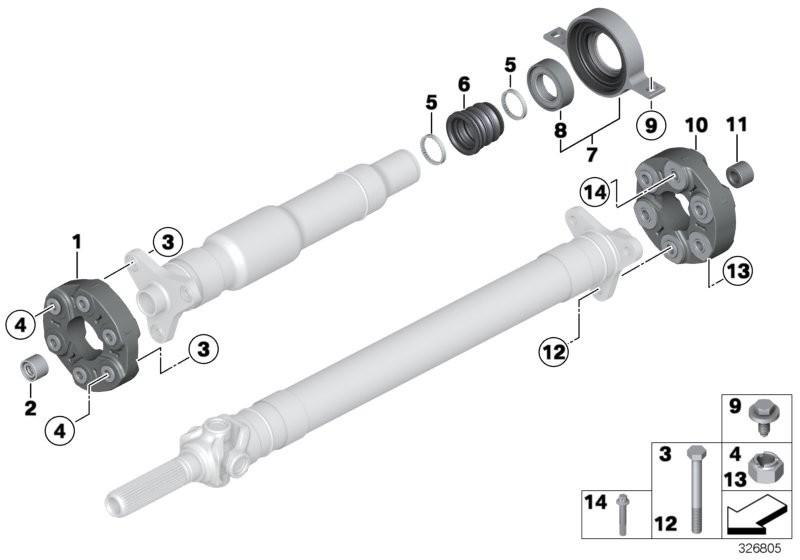 BMW Joint Propshaft