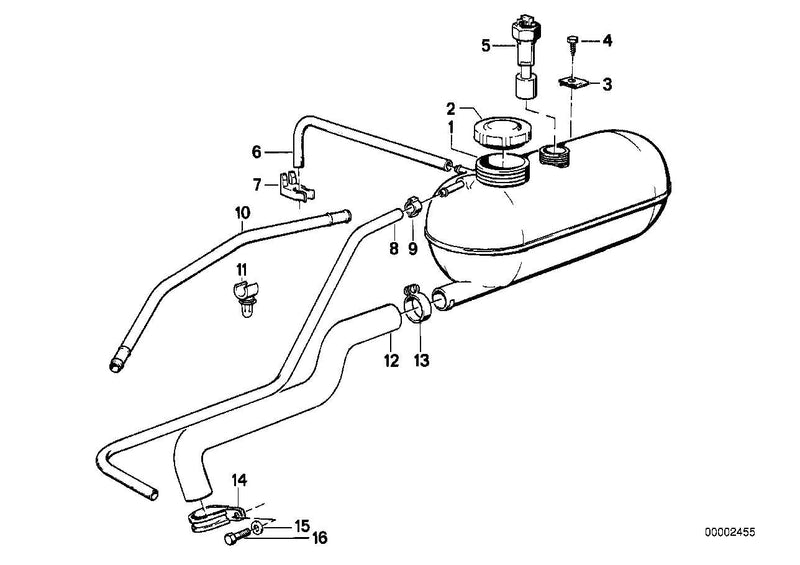 BMW Radiator Expansion Tank Cap