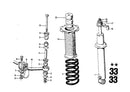 BMW Shock Absorber Boot Set Rear