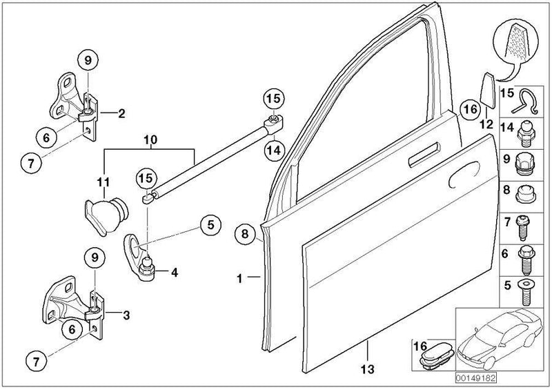 Genuine BMW Door