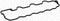 Mercedes-Benz Gasket Cylinder Head Valve Cover