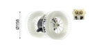 Mercedes-Benz Interior Heater Air Blower Motor