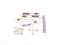 BMW Brake Shoe and Springs Kit Rear