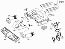 Mercedes-Benz Intake Hose Air Filter Right