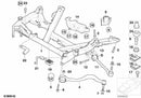 BMW Tension Strut Control Arm with Rubber Mounting