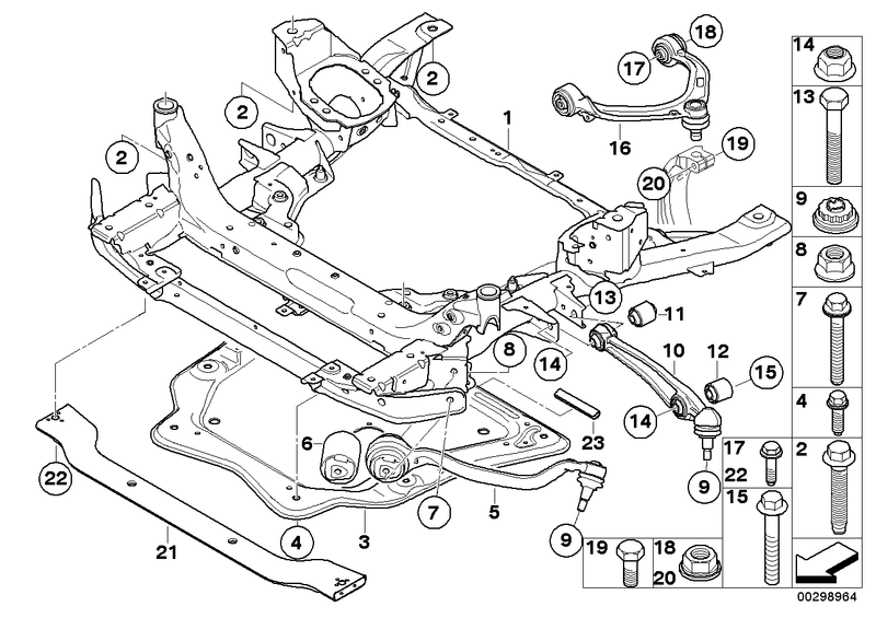 BMW Control Trailing Arm Kit