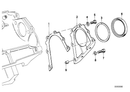 BMW Crankshaft Rear Main Seal Gasket