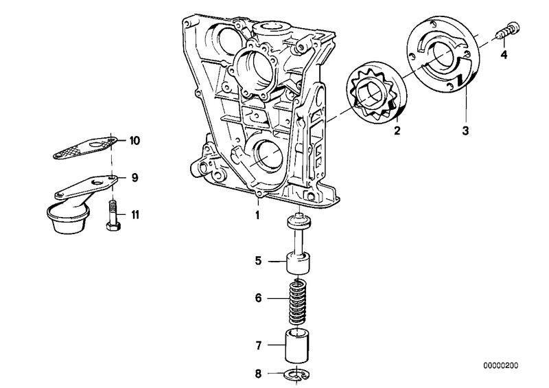 Genuine BMW Snap Lock Ring