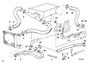 Genuine BMW Engine Coolant Water Hose