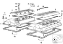 BMW Rocker Cover Gasket Set Right Cylinders 1 - 4