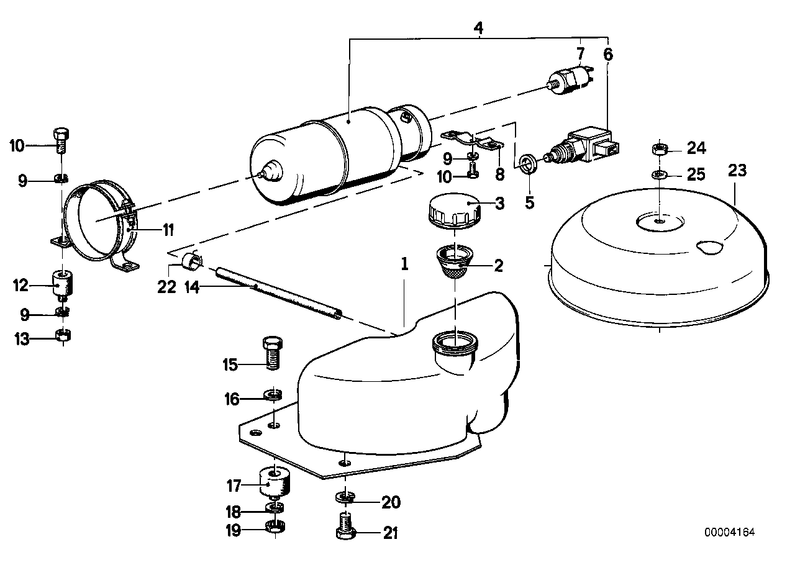 BMW Hose Levelling Device to Expansion Tank