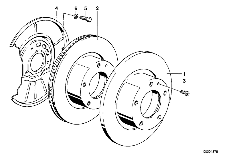 BMW Brake Protection Plate