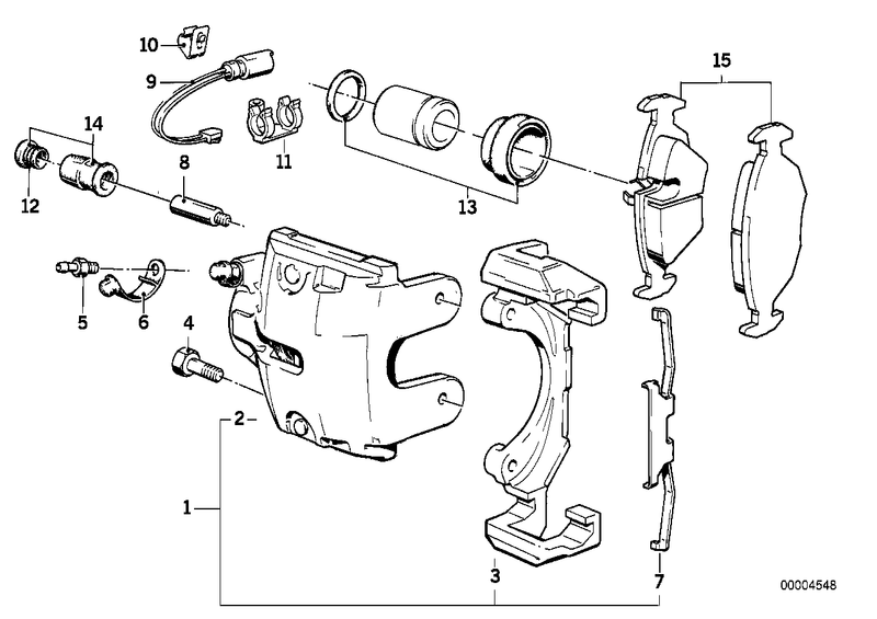 BMW Brake Pad Set Front