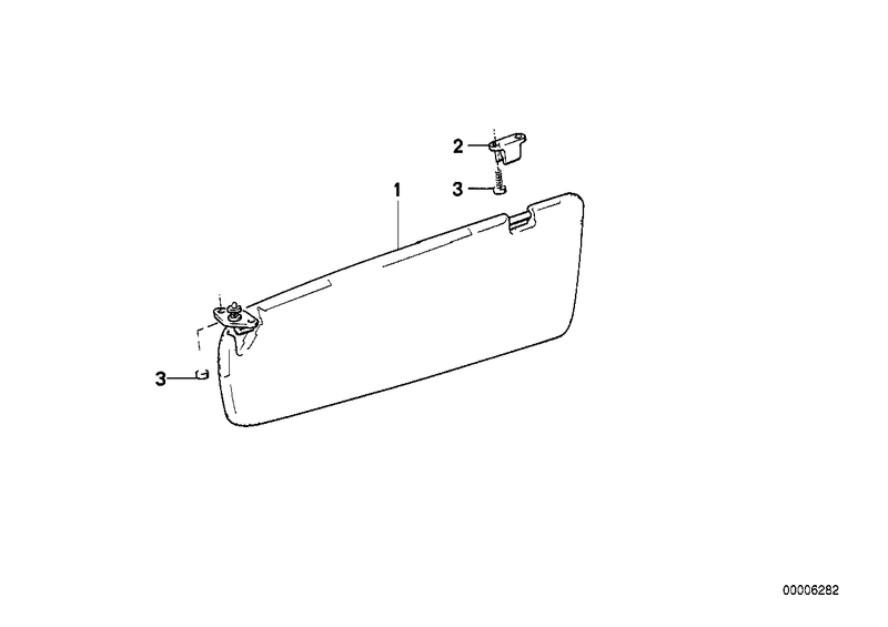 BMW Sun Visor