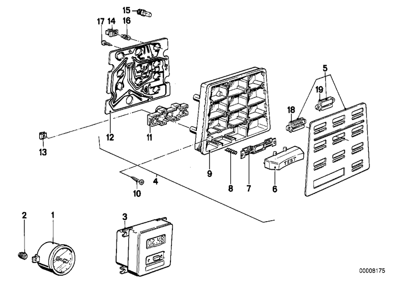 Genuine BMW Printed Wiring Circuit Board