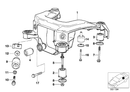 BMW Rear Axle Carrier Rubber Mounting