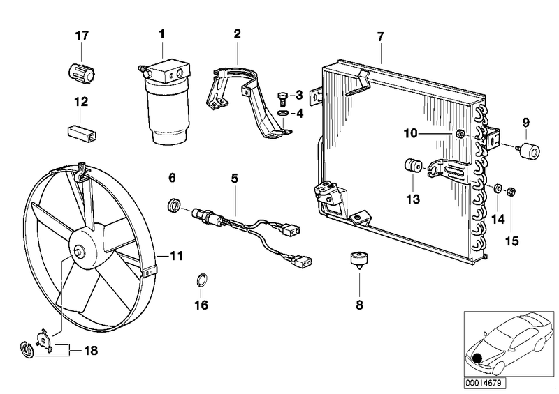 BMW Rubber Mounting