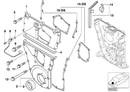 BMW Upper Timing Chain Case Gasket Set