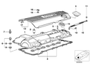 BMW Cylinder Head Valve Rocker Cover Gasket Set