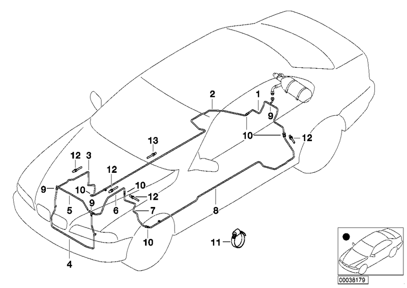 BMW Fire Extinguisher Temperature Switch