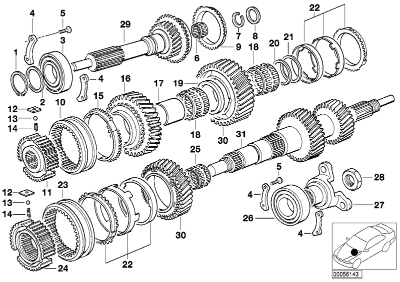 Genuine BMW Ball Bearing