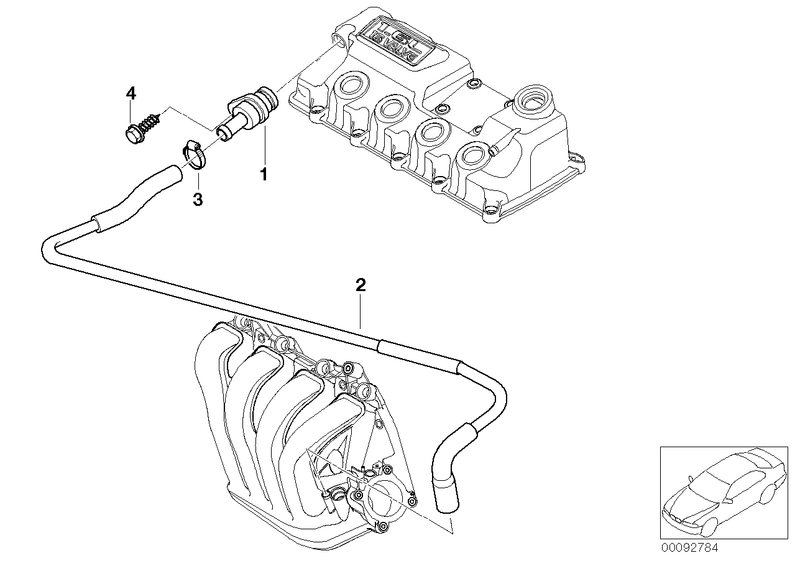 MINI Crankcase Vent Valve