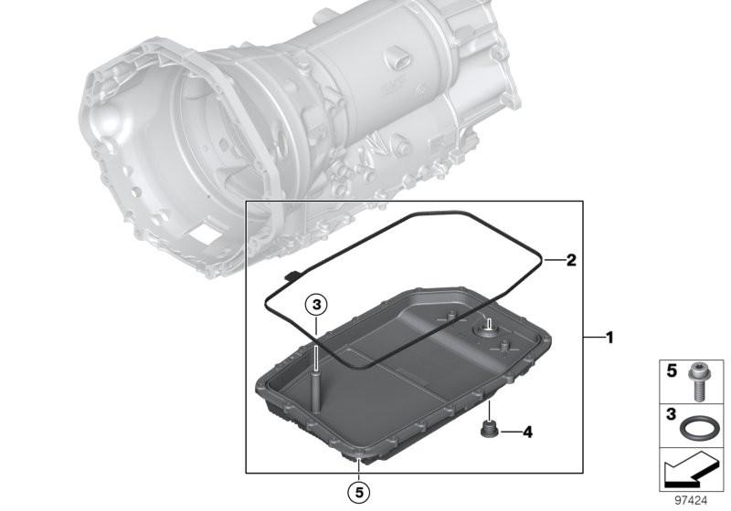 BMW Automatic Transmission Oil Pan Filter Kit