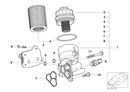 Mini Gasket Oil Filter Housing