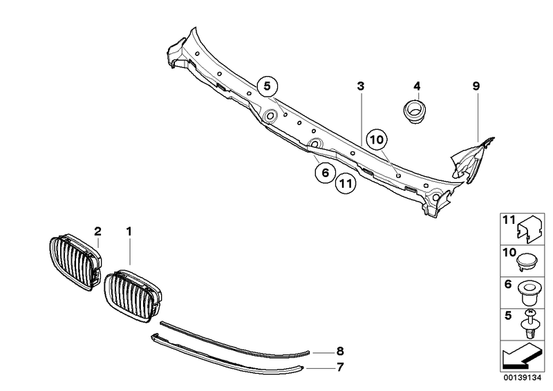 BMW Windshield Wiper Cover