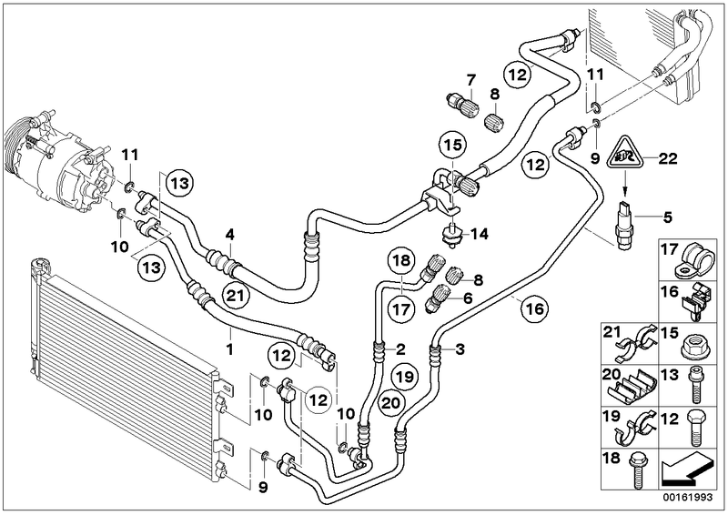 Mini Bracket Hose Line