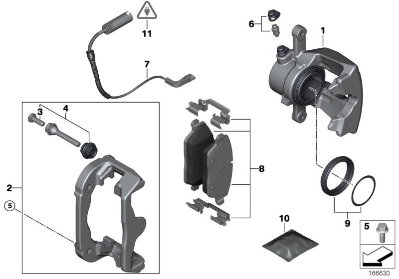 BMW Brake Pad Wear Sensor