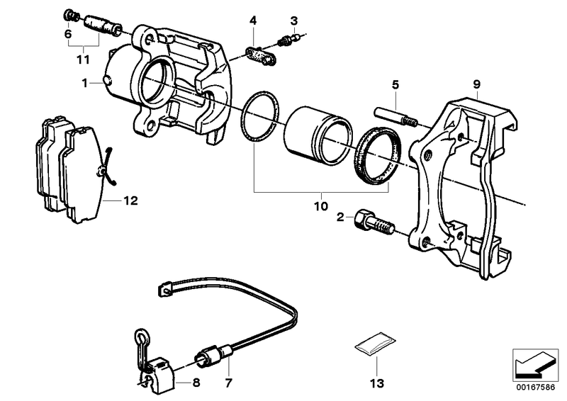 BMW Brake Pad Set