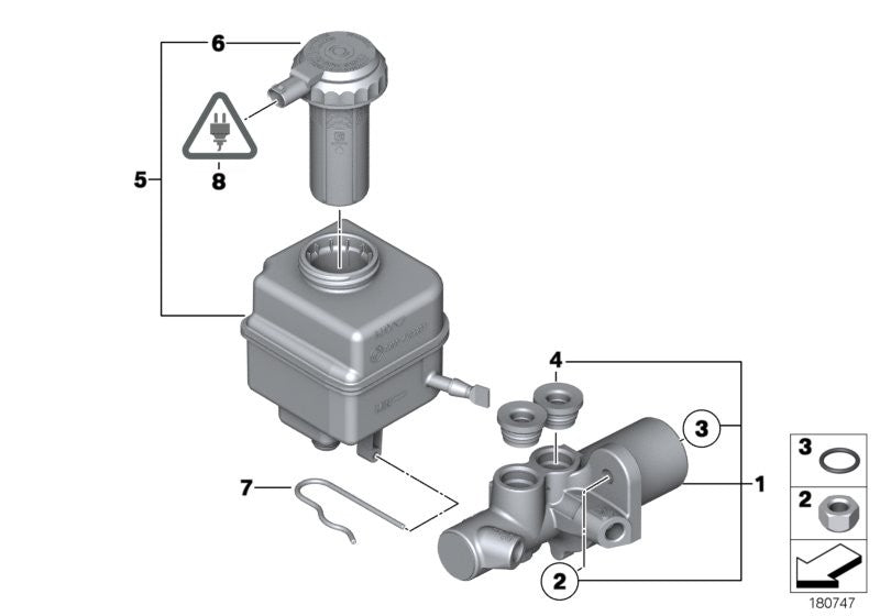 BMW Brake Master Cylinder