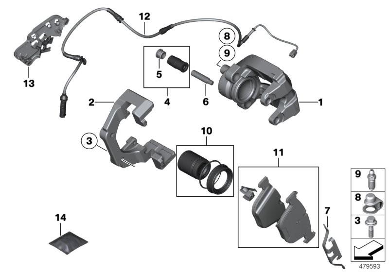 BMW Brake Pad Set