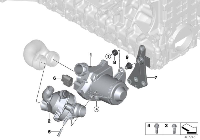 BMW Engine Coolant Thermostat