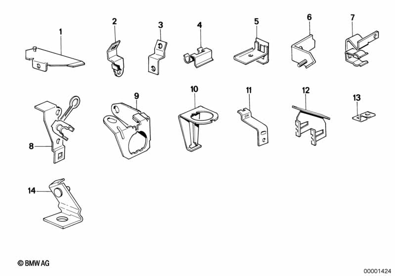 BMW Diagnosis Plug Bracket