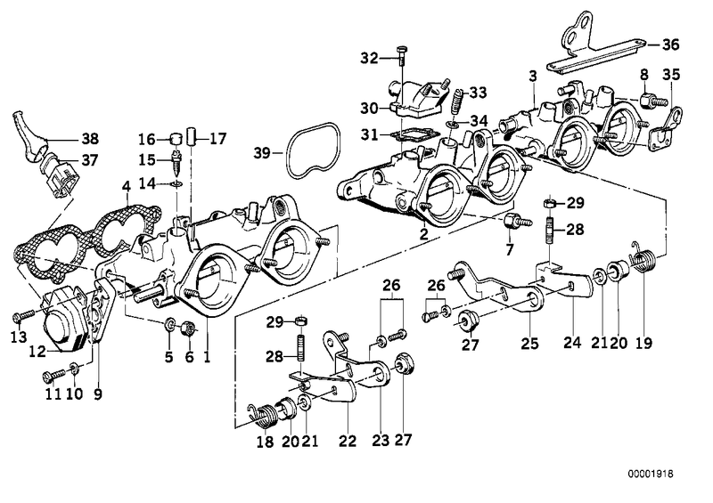 BMW Throttle Housing Gasket