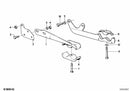 BMW Exhaust Support