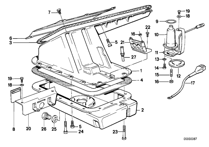 BMW Hex Bolt with Washer