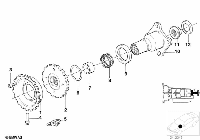 BMW Impulse Sending Wheel