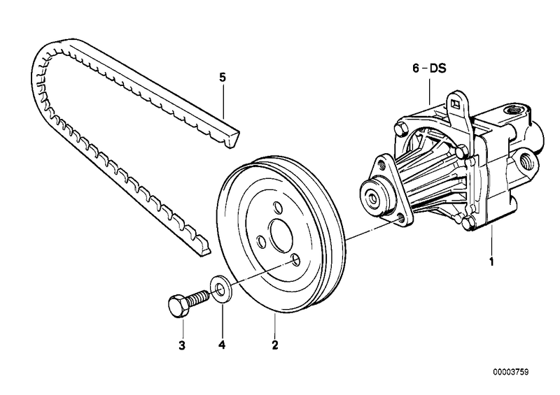 BMW Pulley Power Steering